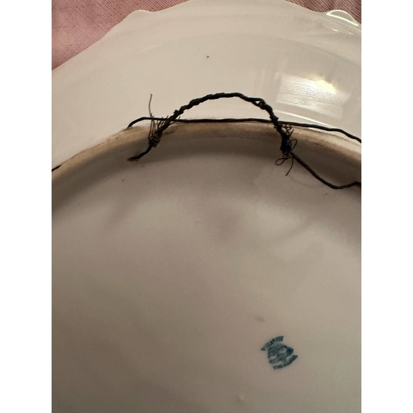 Vintage large decorative hanging bowl- Victoria Austria - Picture 10 of 12